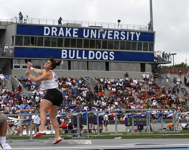 2011NCAASat-098.JPG - June 8-11, 2011; Des Moines, IA, USA; NCAA Division 1 Track and Field Championships.